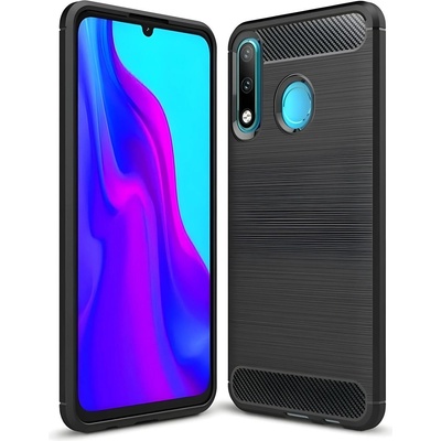 Huawei Carbon Shield TPU калъф за Huawei P30 Lite - Черен KP9468