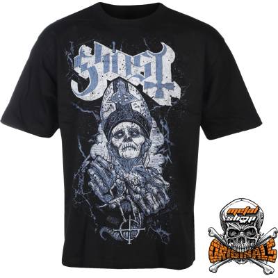 мъжка тениска Ghost - Box Pak - Papa Nihil - Solid Black - METALSHOP ORIGINALS - 23270