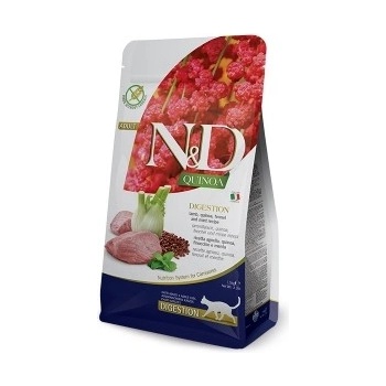 N&D QUINOA grain free cat DIGESTION Lamb 1,5 kg