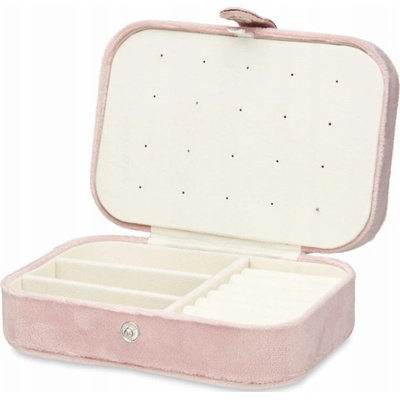 Giftdecor šperkovnice Velvet růžová