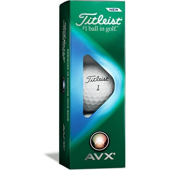Titleist AVX 2022 white 3 ks
