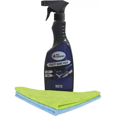 Nasucho Tekutý nano vosk moto+2x utěrka 500 ml