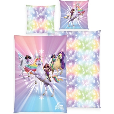 Herding bavlna Povlečení Unicorn Academy 135x200 80x80