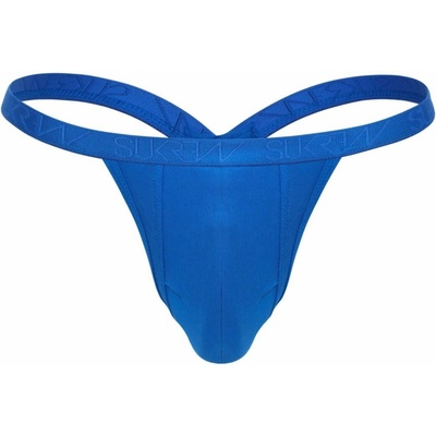Sukrew Pánske tangá Bubble Thong Blue Hawaii modré pánske tangá