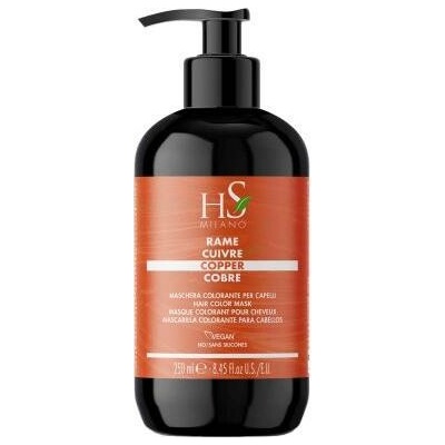 HS Milano Hair Color Mask farbiaca maska na vlasy Copper 250 ml