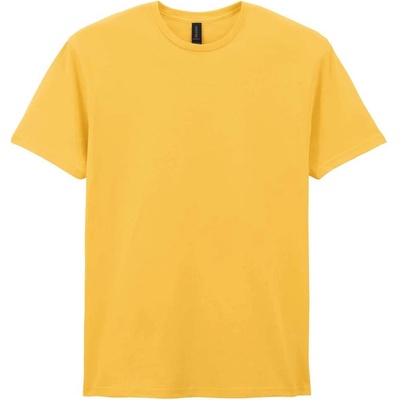 Gildan bavlněné tričko Softstyle sedmikráska žlutá