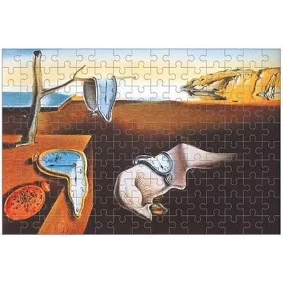 Micro Perzistence paměti Salvador Dali Persitència de la memòria 10 x 15 cm 150 dílků