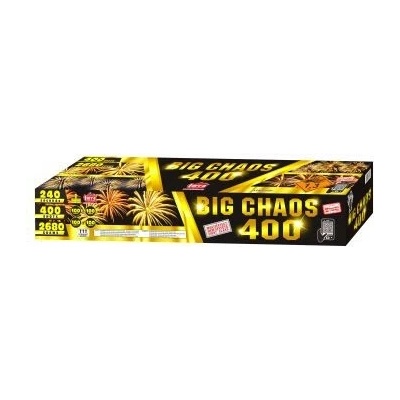 Profi zložený Ohňostroj BIG CHAOS 400 RÁN 1/1