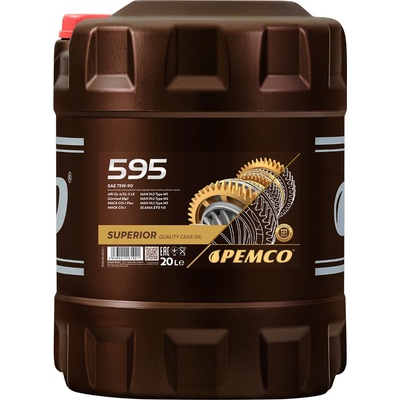 PEMCO Трансмисионно масло PEMCO iPOID GL5 LS 75W90 20л
