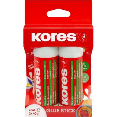 KORES Lepicí tyčinka 2 × 40 g