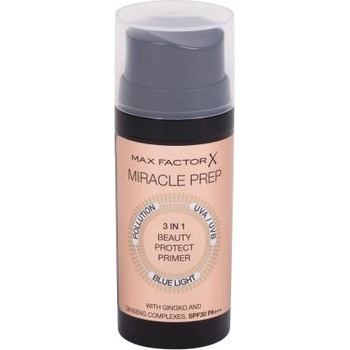 Max Factor Miracle Prep 3 in 1 Beauty Protect SPF30 Ochranná podkladová báza 3 v 1 30 ml