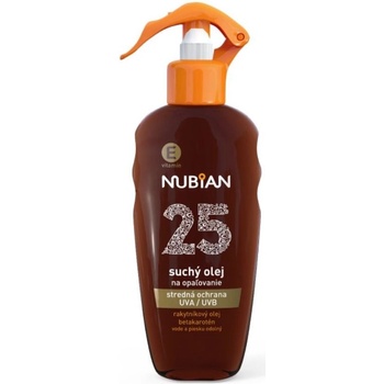 Nubian suchý olej na opaľovanie SPF25 200 ml