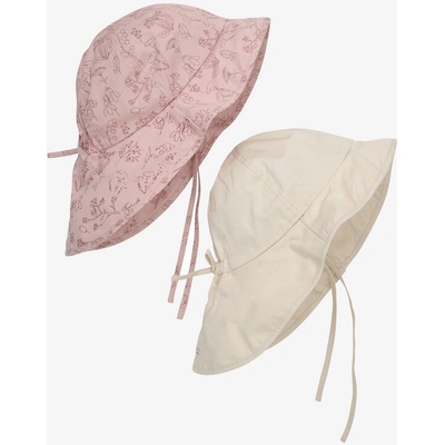 En Fant letní dívčí čepice sada 2ks misty rose