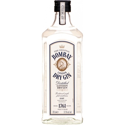 Bombay Dry Gin 37.5% 0,7 l (čistá fľaša)