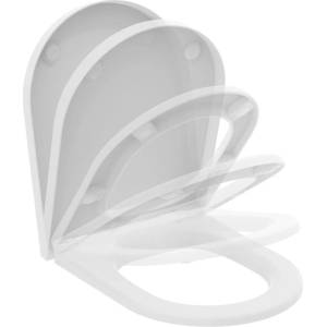 Ideal Standard Капак за тоалетна чиния Ideal Standard Atelier Blend Curve с плавно затваряне, матово бял (T3760V1)