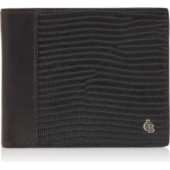 Castelijn & Beerens Kožená peněženka RFID Donna 454190 ZW černá