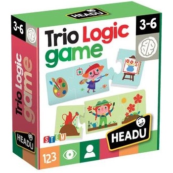 Headu Пъзел Headu - Logic Trio (279569) (279569)