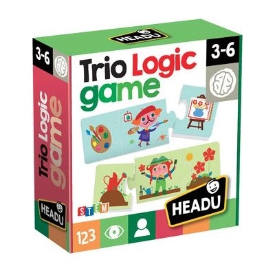 Headu Пъзел Headu - Logic Trio (279569)