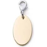 Metalmorphose Медальон за гравиране Metalmorphose, овал Shiny gold (MED032GLD)