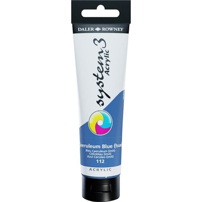 Daler-Rowney System3 АКРИЛНА боя Coeruleum Blue Hue 150 ml 1 бр (129150112)