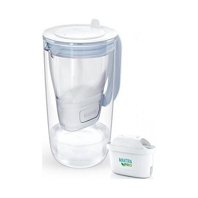 Brita One 2,5 l filtr MX PRO sklo/bílá 1050452 – Zbozi.Blesk.cz