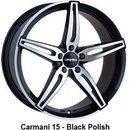 Carmani 15 7,5x18 5x108 ET52,5 black polished