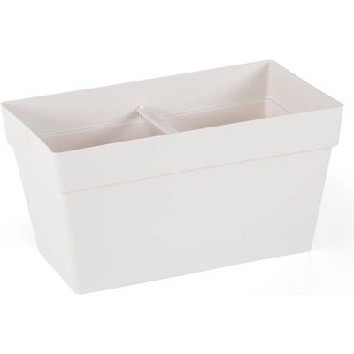 Serinova SERINOVA-Саксия за балкон "Yali" 30x15.8xh17cm 6.5L БЯЛА (YB01) (0150341)