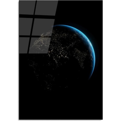 Sklenený obraz 70x100 cm Earth - Wallity