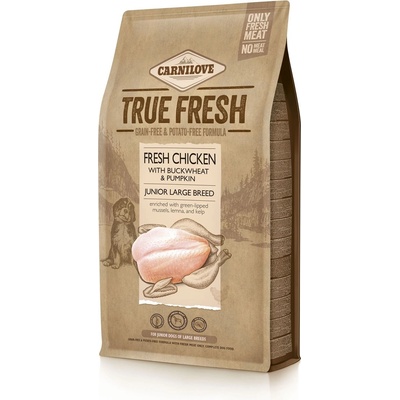 Carnilove True Fresh Dog Junior Large Breed Chicken 4 kg