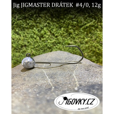 Jigovky.cz Jigové hlavičky Jigmaster Drátek vel.4 12g 5 ks
