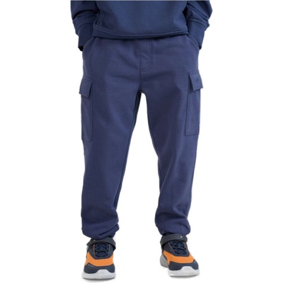 4F JUNIOR-TROUSERS CAS M0964-22S-ANTHRACITE Šedá