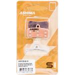 ASHIMA Накладки ASHIMA, AD0105-SI-S w/spring (AM4716)