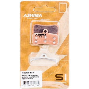 ASHIMA Накладки ASHIMA, AD0105-SI-S w/spring (AM4716)