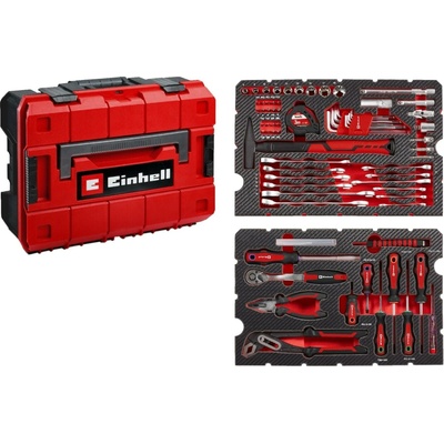 EINHELL E-Case, 80 ks sada ručného náradia a príslušenstva, 49370570