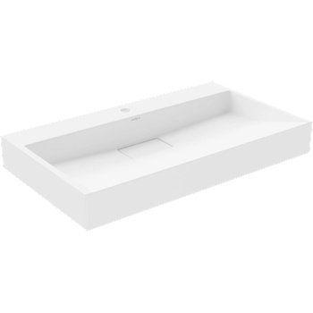 Mexen Ava конзолна мивка от конгломерат 1/O 80 x 46 см, бяла - 23018001 (23018001)