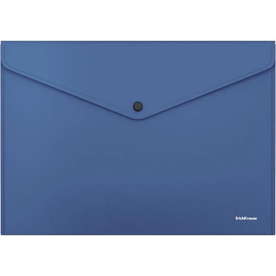 Obálka plastová s drukem A4 ErichKrause Glossy Classic modrá