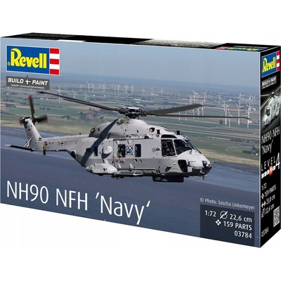 Model vrtuľníka Revell NH-90 NFH Navy Bundesmarine na zostavenie 1:72