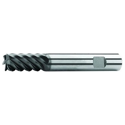 ZPS-FN Fréza válcová čelní 10x22x72, Z6,45°, DIN 6527L, SK, AlTiN, H
