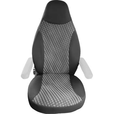Petex Тапицерия Petex за Camper - за 1 седалка - Черно-сив цвят (35570518)