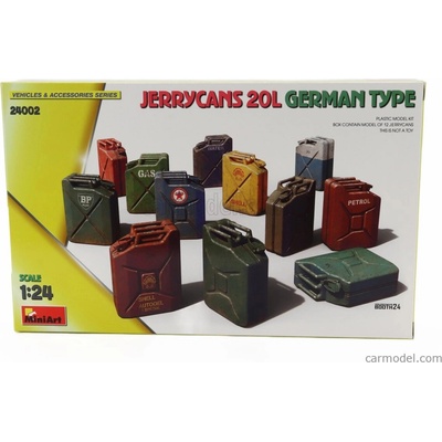 Miniart Accessories Jerrycans German Type 1942 / 1:24