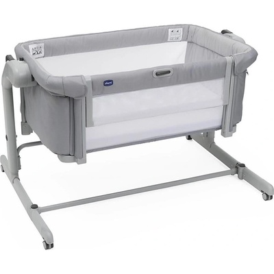 CHICCO Postieľka Next2Me Magic Evo Dark Grey