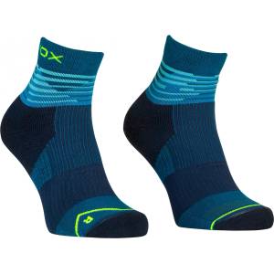 Ortovox Мъжки туристически чорапи Ortovox All Mountain Quarter Socks Merino socks - Petrol Blue - размер 39-41 (EU) (201-7468-0211)