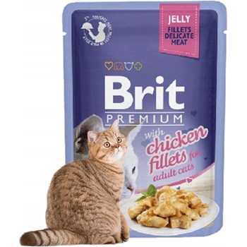 Brit Premium Cat Delicate Fillets in Jelly Chicken 85 g