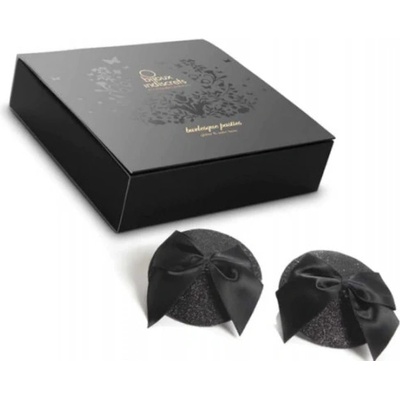 Lepítka na bradavky BIJOUX INDISCRETS BURLESQUE PASTIES BOW – Zboží Dáma