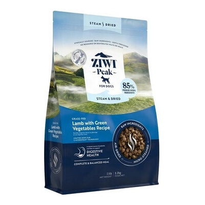 Ziwipeak Dog Steam & Dried s jahňacím mäsom 3,2 kg