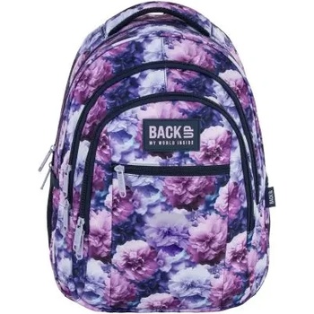 Backup 7 O 02 Violet Bloom ученическа раница