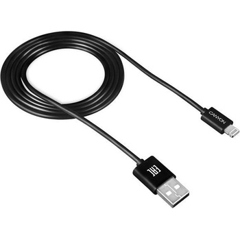 Canyon CNE-CFI1B Lightning/USB, 1m, černý