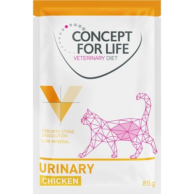 Concept for Life 24х85г Urinary Concept For Life Veterinary Diet, консервирана храна за котки, с пиле