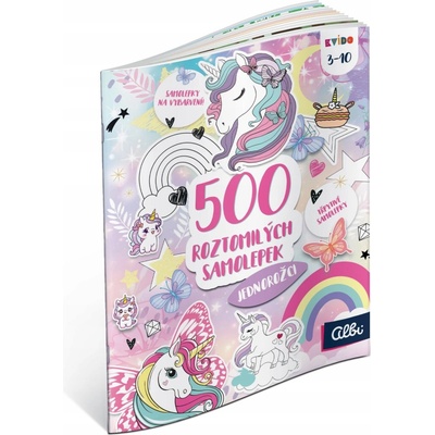 Kvído 500 roztomilých samolepek zvířátka