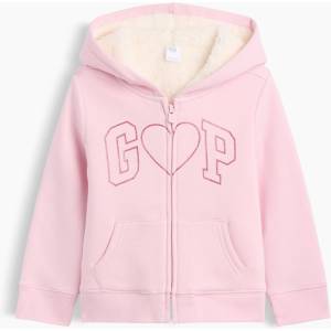 GAP Бебешки суитшърт с шерпа GAP GAP | Rozov | Момичешки | 2 години
